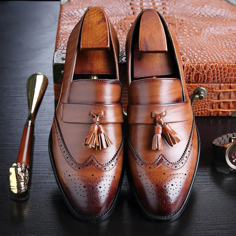 zapatilla Classic Leather Tassel Loafers