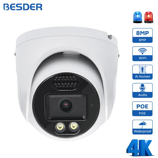 camara Bedser 8MP POE WiFi Camera