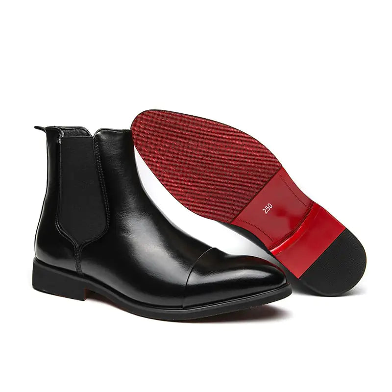 zapatilla Red Bottom Chelsea Boots For Men