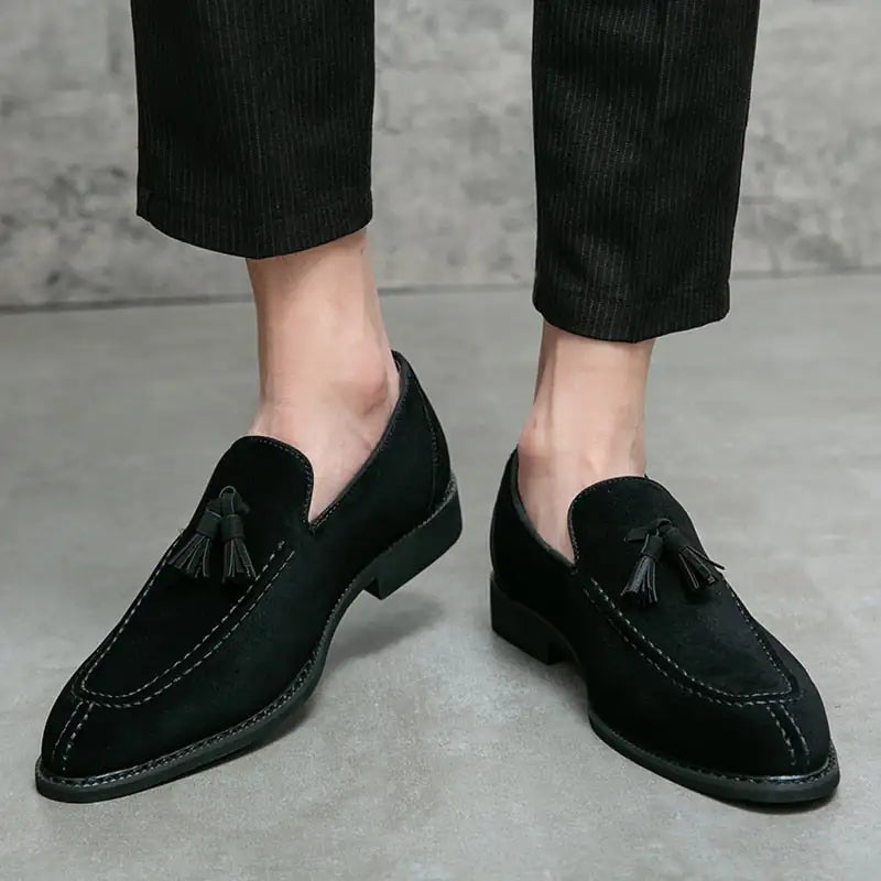 zapatilla Tassel Leather Loafers For Men