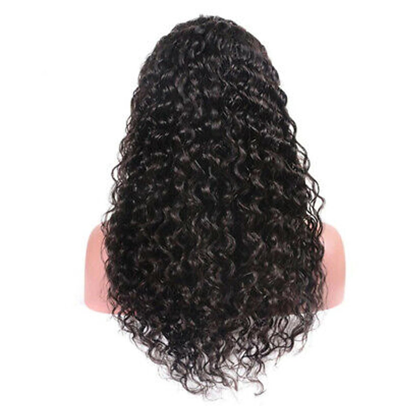 Deep Wave 13x4 Lace Frontal Wigs Human Hair Pre Plucked With Baby Hair 180 Density Brazilian Natural Color Wigs For Black Women