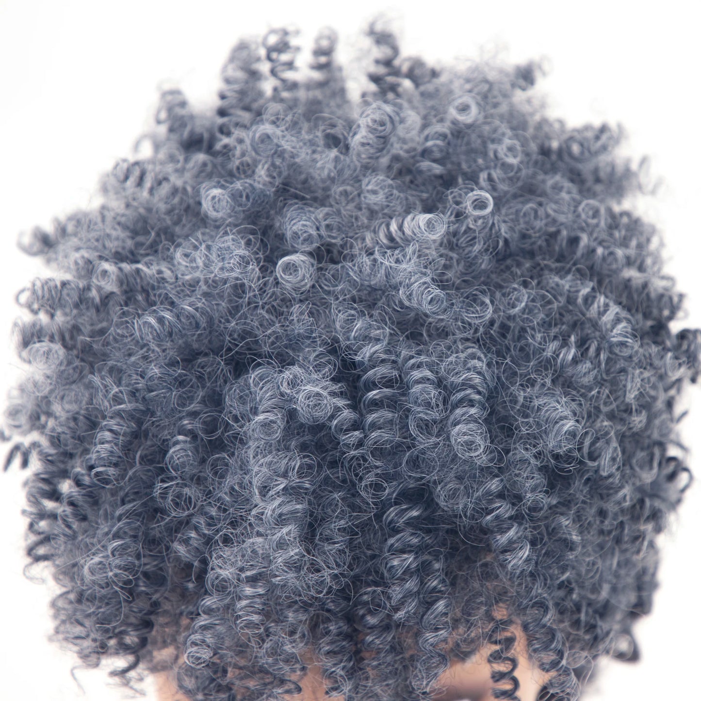 Fashion Short Kinky Curly Wig for Black Women Blonde To Black Synthetic Afro Curly Wig Natural As Real Hair Cosplay Party Peruca