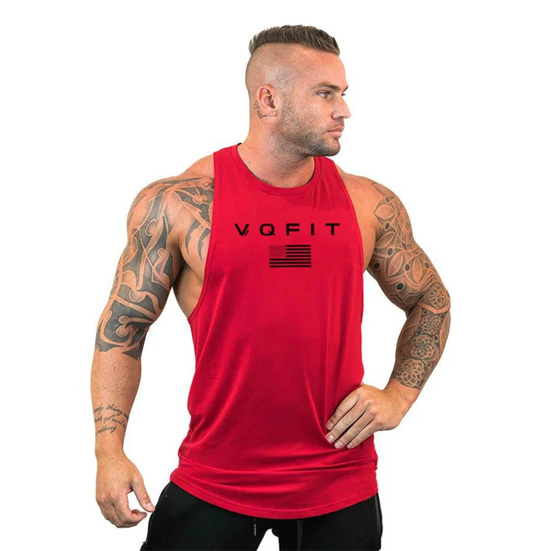 ropa fitness Mens tank tops shirt gym tank top fitness clothing vest sleeveless cotton man canotte bodybuilding ropa hombre man clothes wear