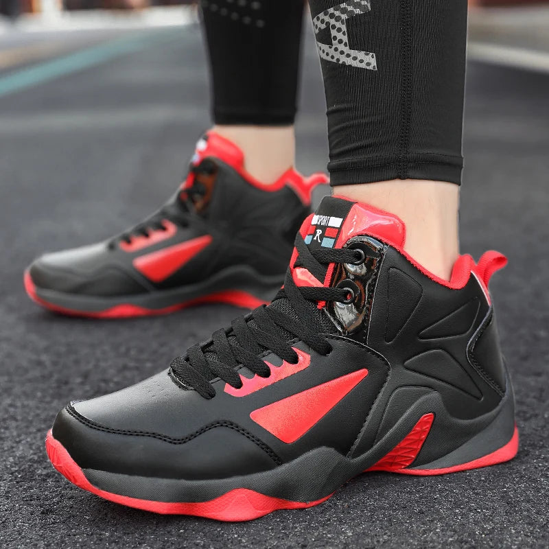 High Quality Mens Basketball Shoes Unisex Sports Shoes Cushioning Non-Slip Wearable Athletic Male Boots Boys Sneakers EUR 35-46