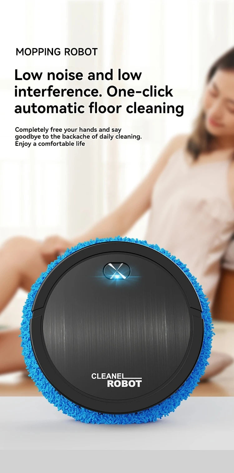 The New Generation of Intelligent Floor Mopping Robots Silent Floor Scrubber Cleaning Experts for Living Room and Kitchen