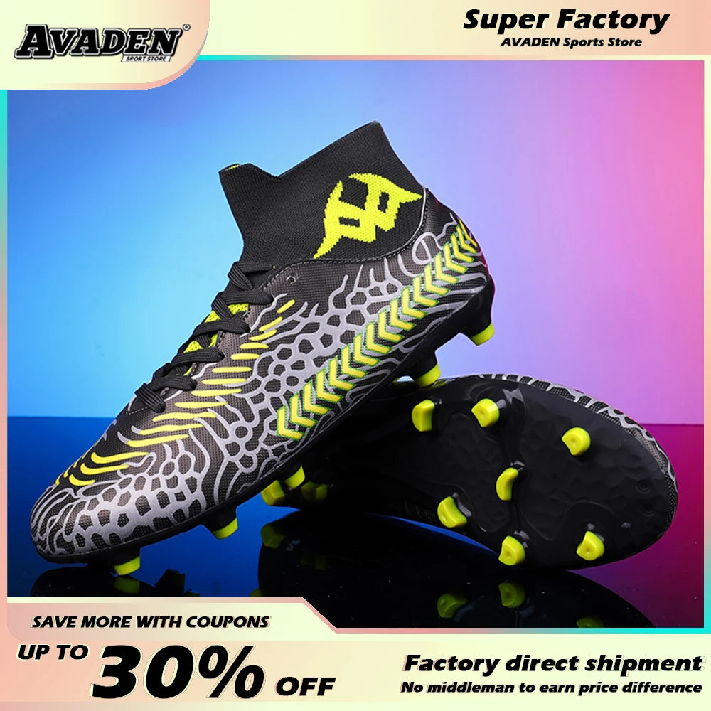 NEW Professional Original Football Boot Futsal Outdoor Non-Slip Soccer Shoes Training High-quality Sport Footwear Football Boots