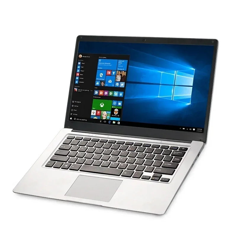 6GB RAM 500GB ROM Keyboard Ultrabook 14.1 " Notebook windows 10pro Office netbook