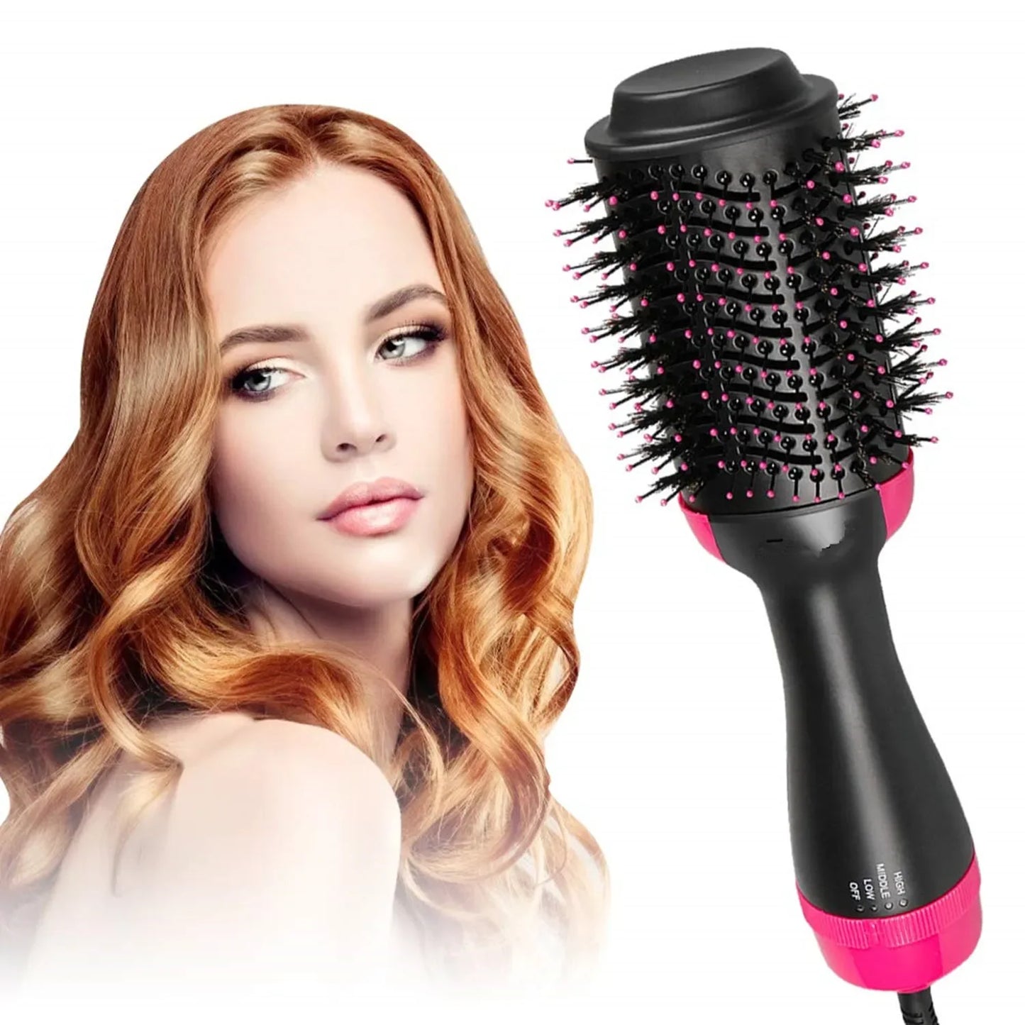 sechoir One Step Hair Dryer Brush Household Hot Air Brush & Volumizer Hair Curler Straightener Salon Hair Styling Tools