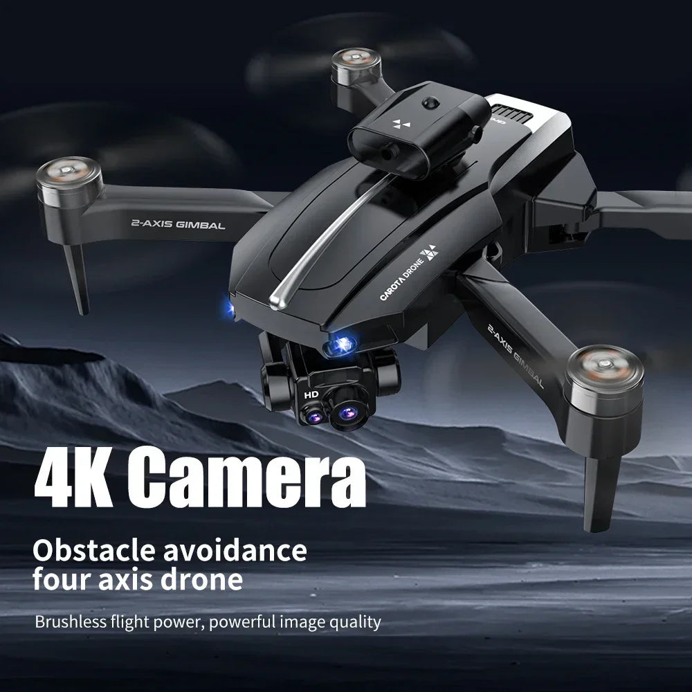 drone CS-12 Drone 4K Professional HD Camera 8K Photography Dron No GPS Foldable Quadcopter Obstacle Avoidance Brushless RC Toy