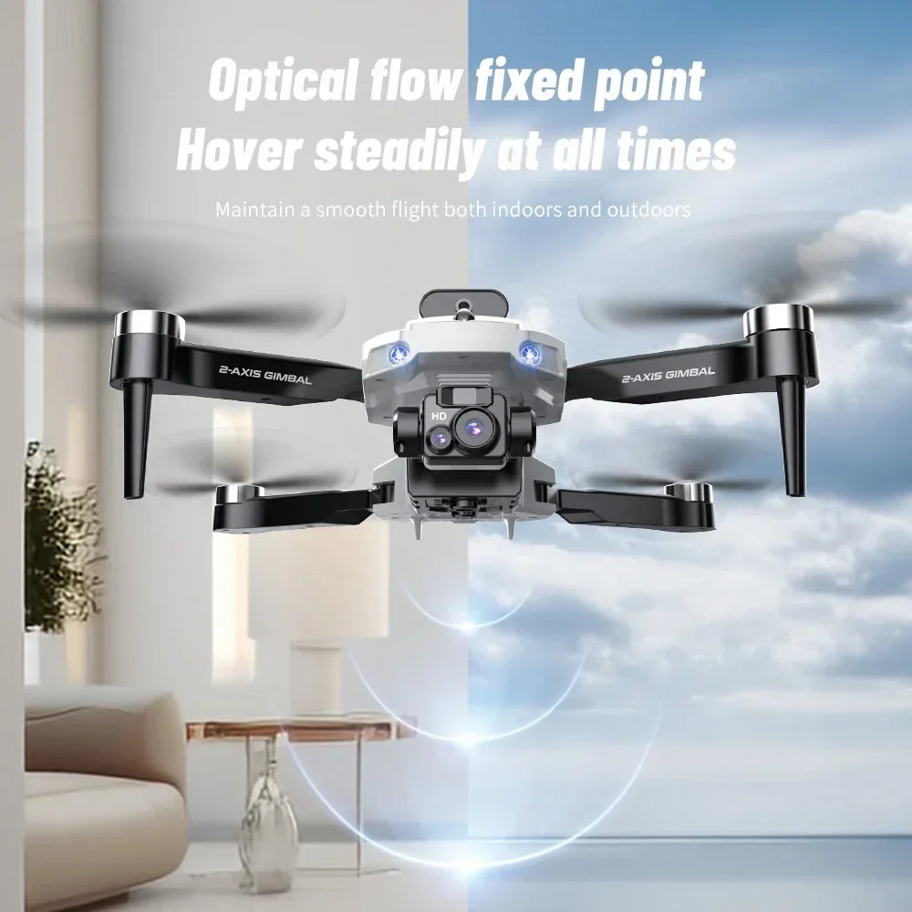 drone CS-12 Drone 4K Professional HD Camera 8K Photography Dron No GPS Foldable Quadcopter Obstacle Avoidance Brushless RC Toy