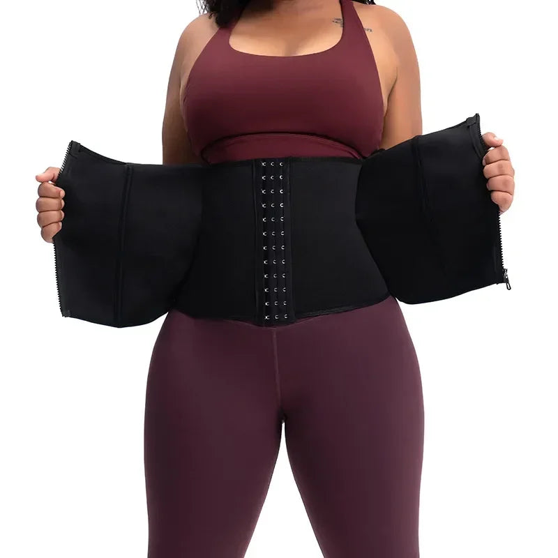 Plus Size Waist Trainer Corset Tummy Control Body Shaper Fajas Girdles Flat Belly Modeling Belt Hourglass Shapewear For Women