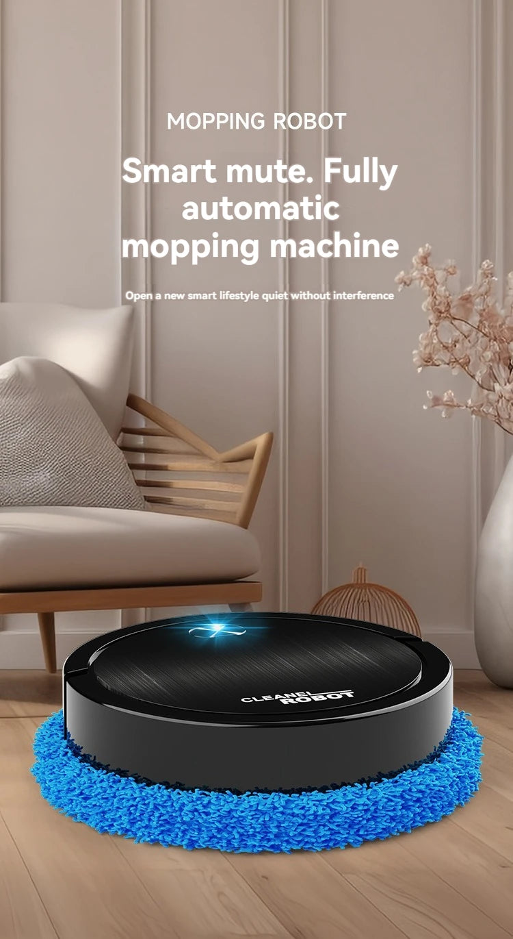 The New Generation of Intelligent Floor Mopping Robots Silent Floor Scrubber Cleaning Experts for Living Room and Kitchen