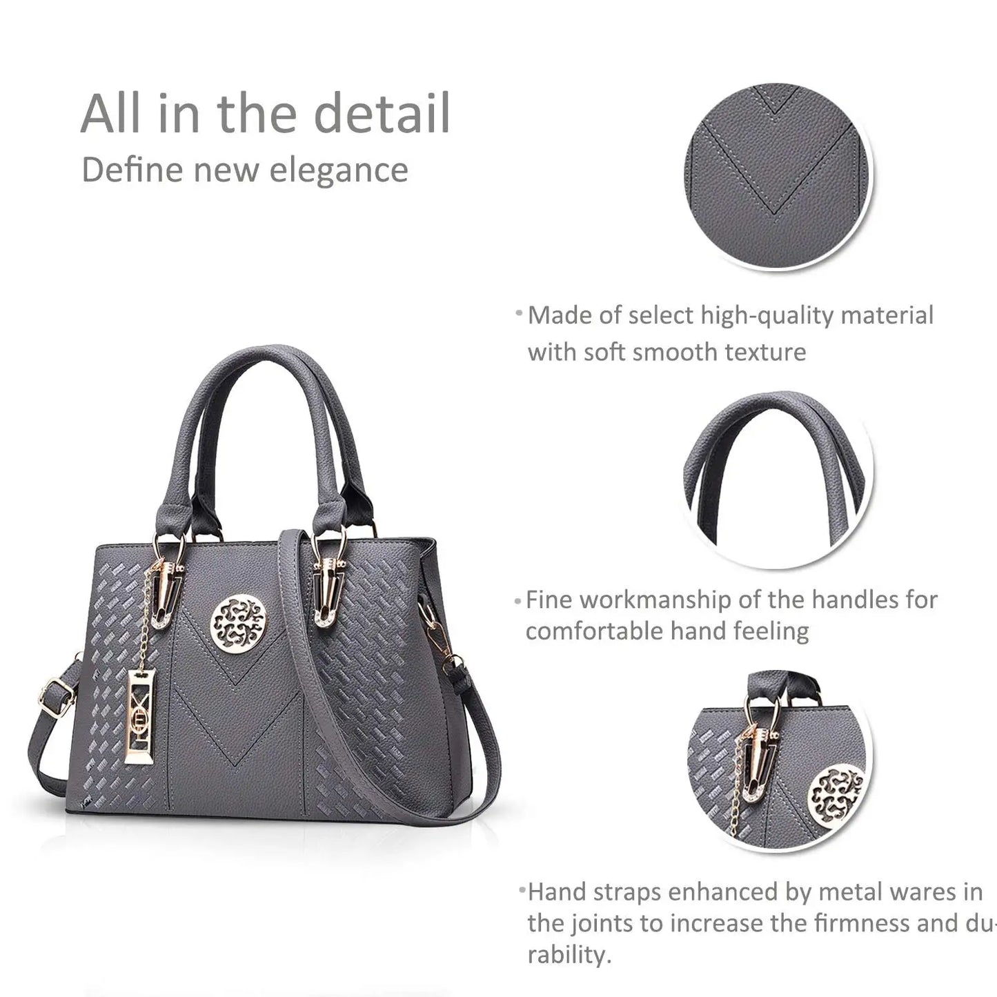 Stylish PU Leather Small Shoulder Crossbody Bag Women's Classic Handbag Daily Commute Bag Ladies Handbag Casual Messenger Bag