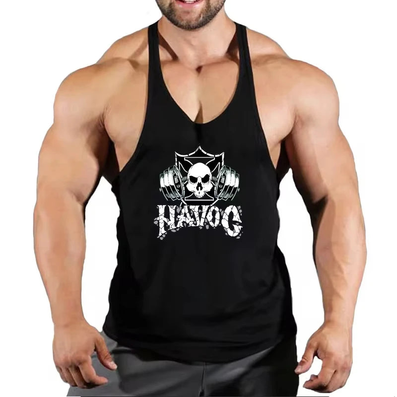 fitness pro ropa mens tank tops shirt gym tank top fitness clothing vest sleeveless cotton man canotte bodybuilding ropa hombre man clothes wear