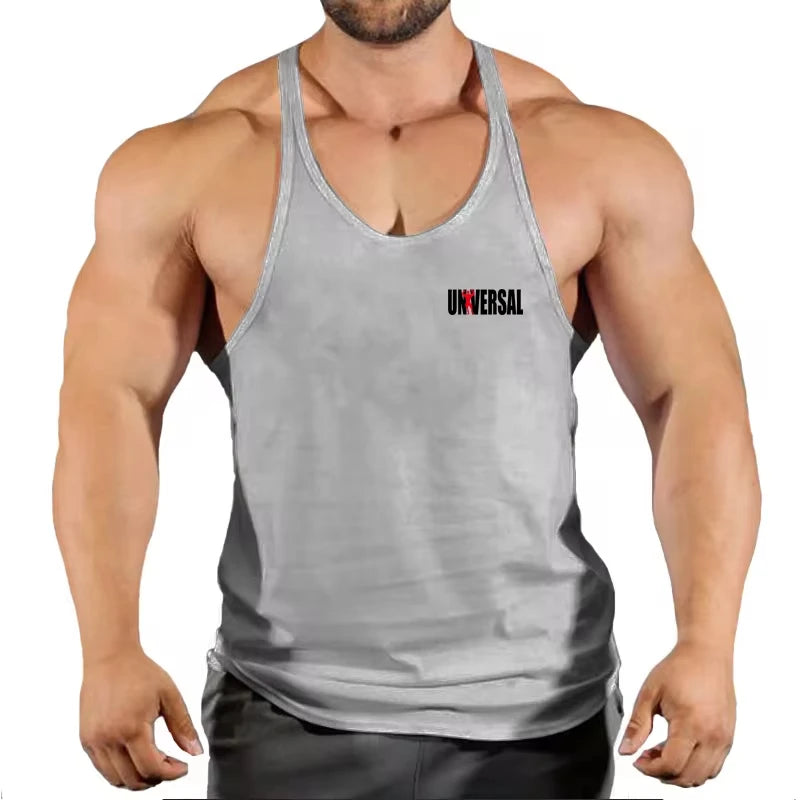 fitness pro ropa mens tank tops shirt gym tank top fitness clothing vest sleeveless cotton man canotte bodybuilding ropa hombre man clothes wear