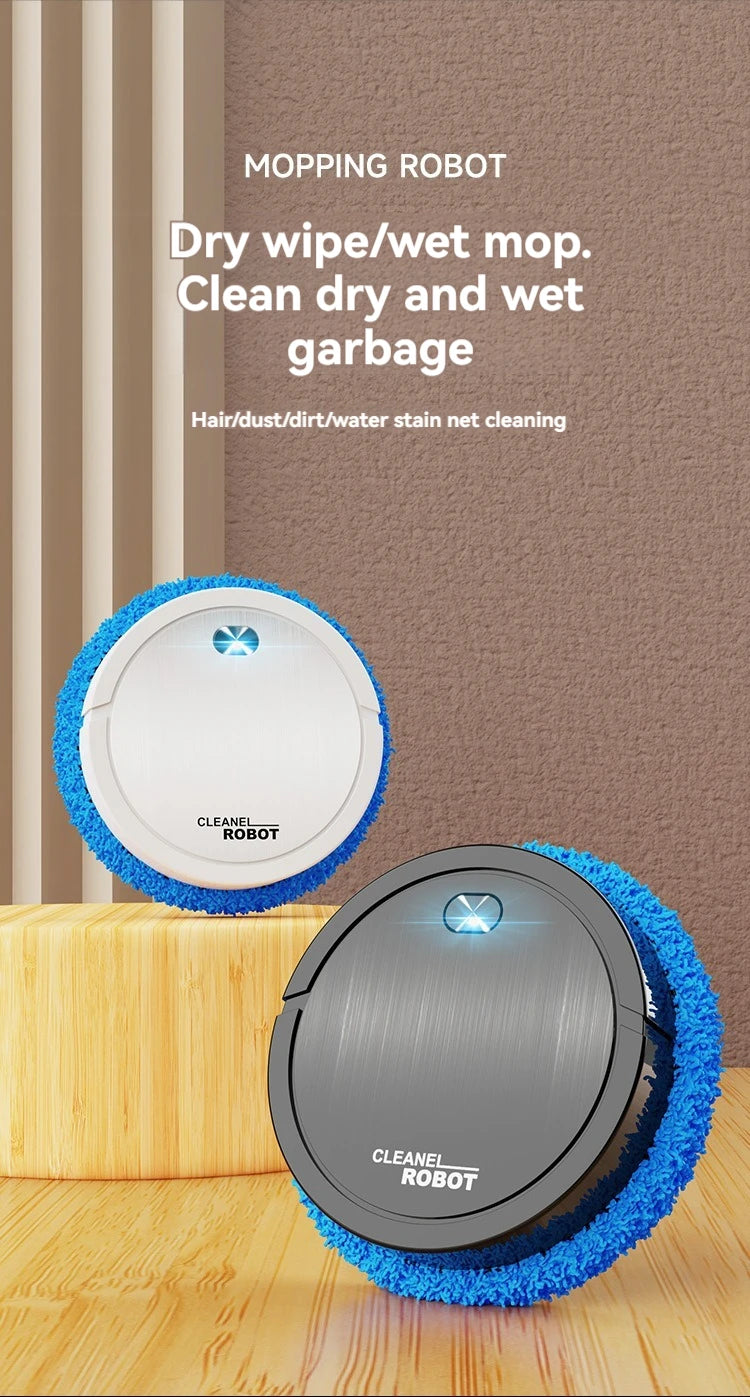 The New Generation of Intelligent Floor Mopping Robots Silent Floor Scrubber Cleaning Experts for Living Room and Kitchen