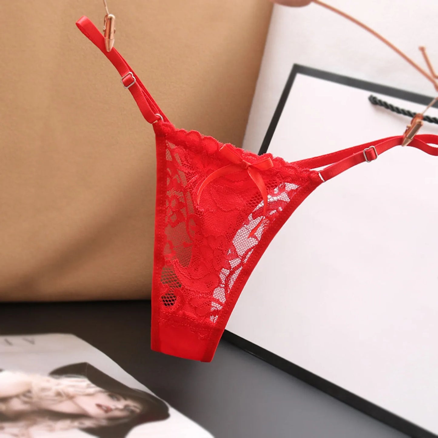 Mesh Lace Transparent Thong Women Panties Underwear Women Seamless G-String Female Underpants Intimates Lingerie