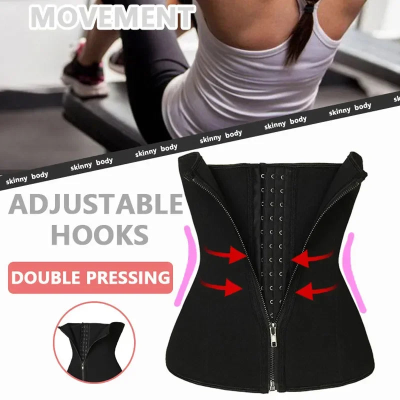 Plus Size Waist Trainer Corset Tummy Control Body Shaper Fajas Girdles Flat Belly Modeling Belt Hourglass Shapewear For Women