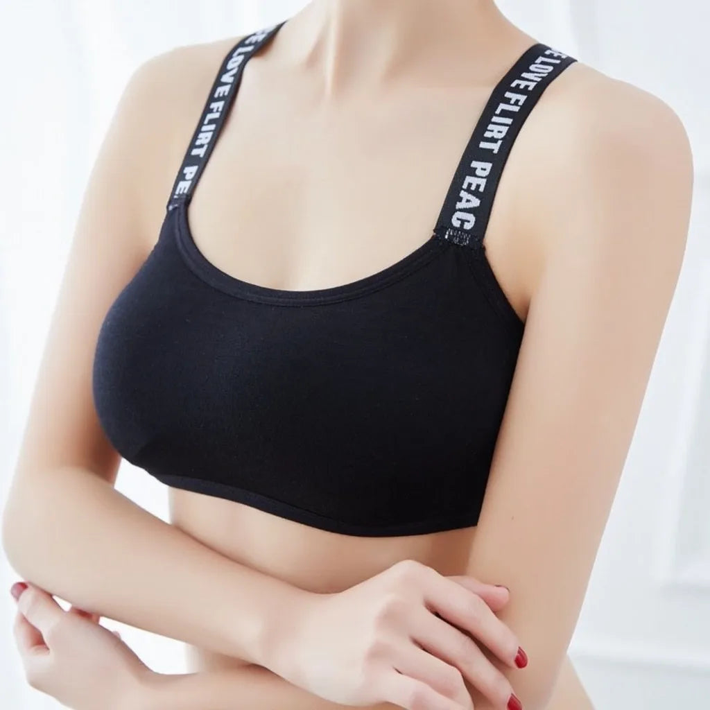 2pcs Freesize Wireless Bra for Women Yoga BraPush Up Bra 2 Colors