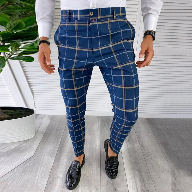 2014 formal men's spring/summer minimalist long pants, suit pants, breathable new long pants, business men's trendy suit pants