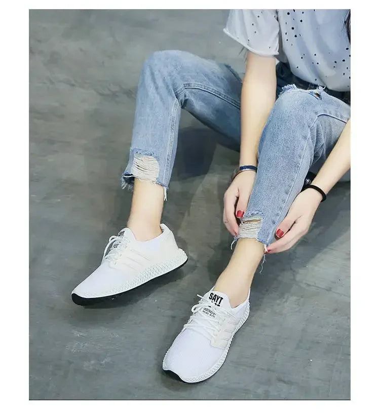 Tenis Feminino 2024 Women Tennis Shoes Outdoor Breathable Air Mesh Fitness Sneakers Walking Trainers Female Light Sport Shoes