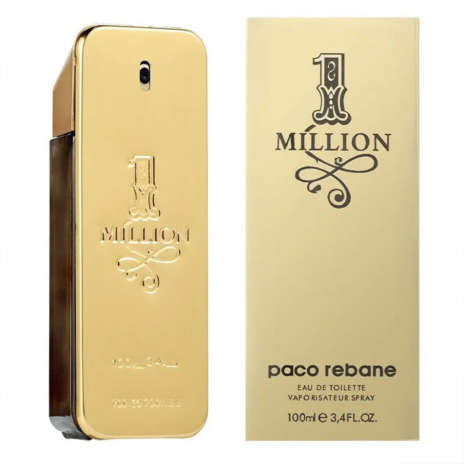 perfume one million New Soft Golden Millionaire Men'S Seductive Leather Notes Best Gifts for Men and Women 100ml Festival Birthday Gift