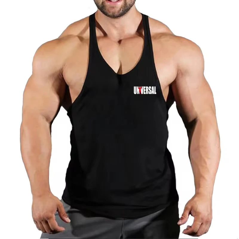 fitness pro ropa mens tank tops shirt gym tank top fitness clothing vest sleeveless cotton man canotte bodybuilding ropa hombre man clothes wear