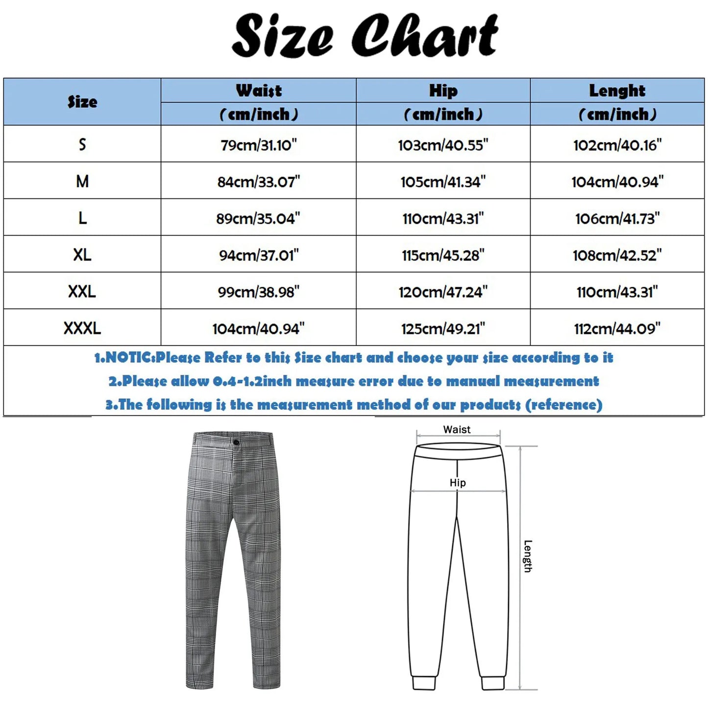 Casual Cargo Pants For Men Plus Size Swallow Gird Print Slim Pants Zipper Fly Pocket Cropped Pencil Trousers Pantalones Hombre