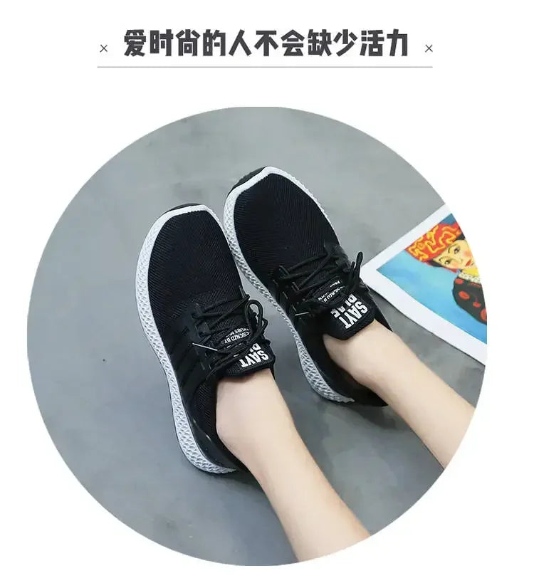 Tenis Feminino 2024 Women Tennis Shoes Outdoor Breathable Air Mesh Fitness Sneakers Walking Trainers Female Light Sport Shoes