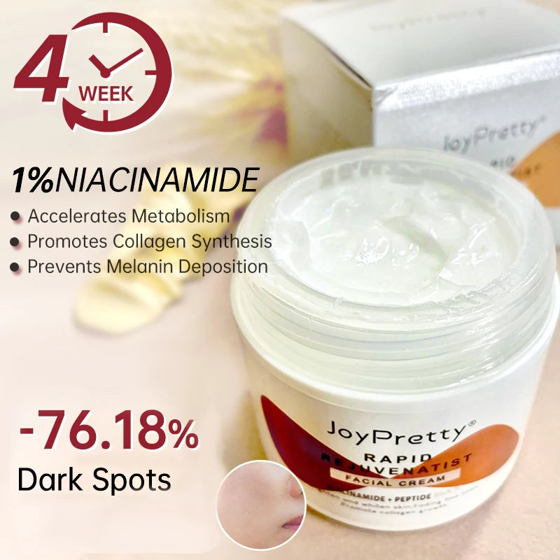 Niacinamide Dark Spots Remover Face Cream Whitening Aloe Vera Moisturizing Skin Care Day & Night Cream Women Skincare Product