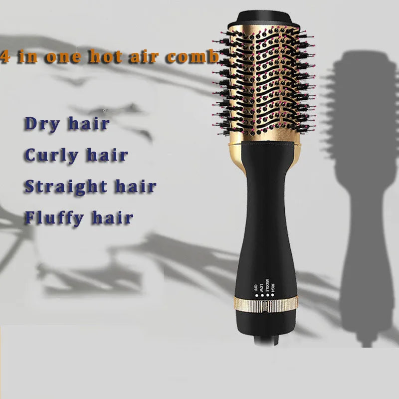 sechoir One Step Hair Dryer Curler Negative Ion Styler Comb Anti-Scalding Ceramic Professional Tourmaline Fluffy Hair Straightener