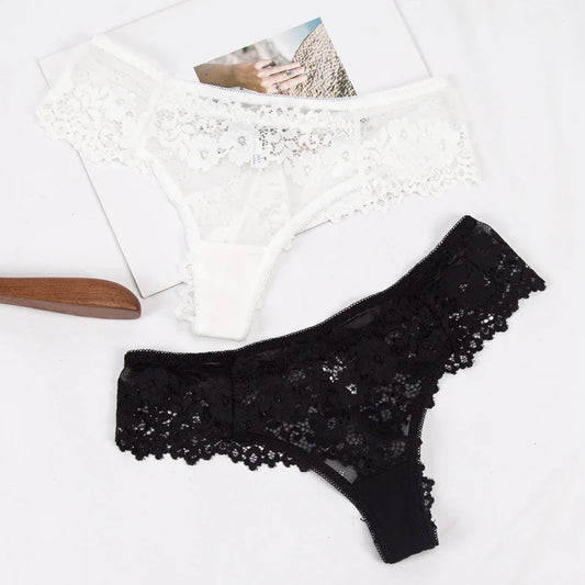 New Women Sexy Lace Panties Underwear Female Low-Rise Culottes Femme Bragas Mujer Cotton Crotch Breathable Lace Lingerie Panty