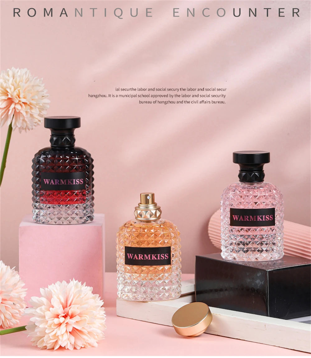 perfumes High Grade Pheromone Perfume Women Body Spray Floral Scent Lasting Fragrance Eau De Parfum Men Cologne 50ml Perfumes Feminino