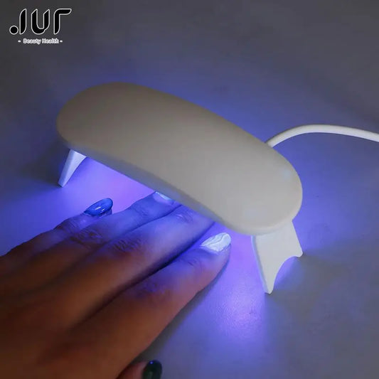 secadora de uñas 1pc 6W 80cm Mini UV LED Lamp USB Charging Gel Polish Curing Machine Nail Dryer secador de uñas  lampara uv led para uñas