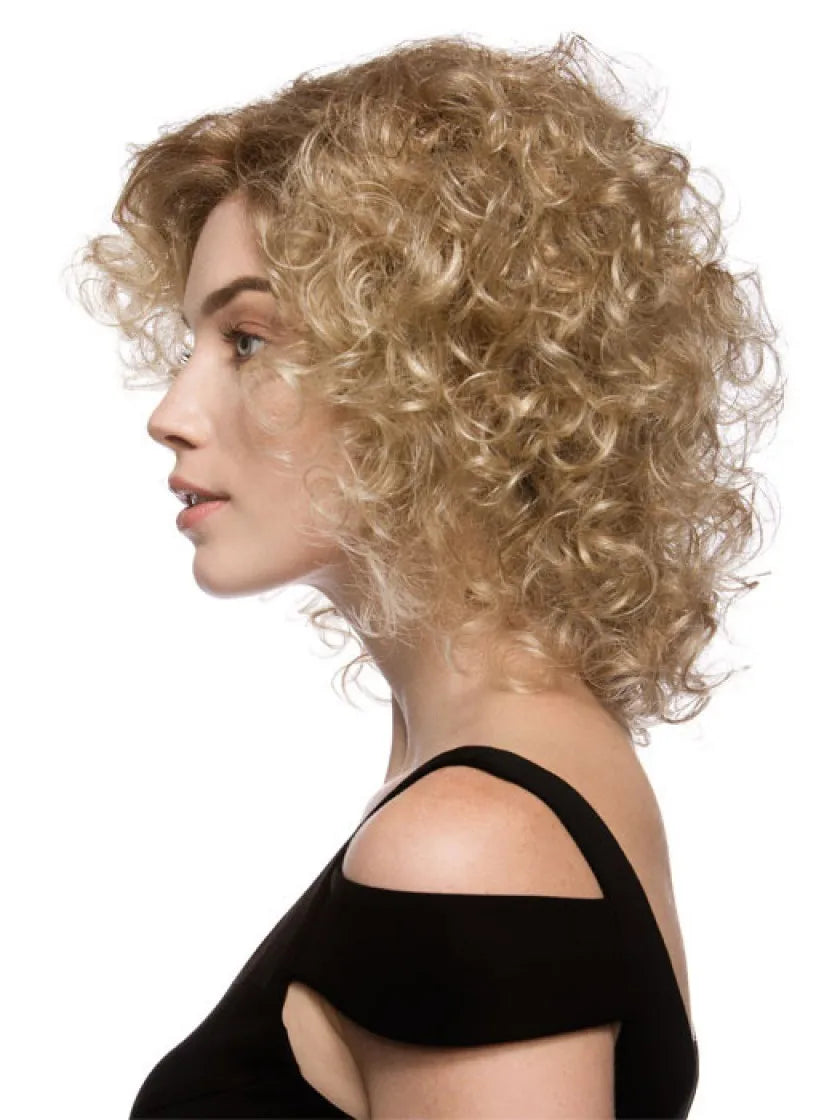 Brown Short Curly Synthetic Bob Wigs for Women Afro Kinky Curly Hair Fancy Dress Party Wig Pelucas