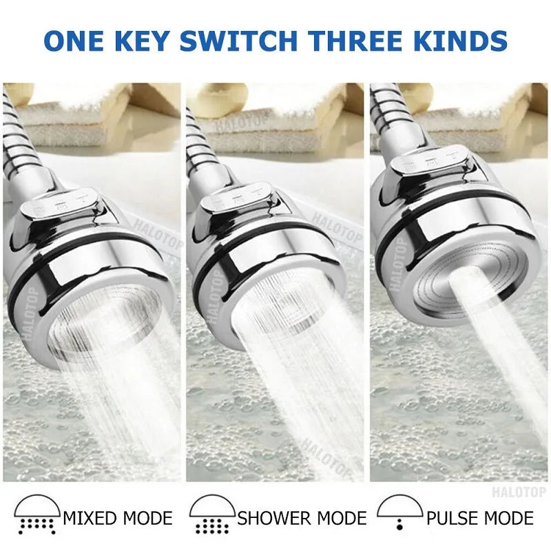 2/3 Modes Sink Faucet 360 Degree Rotation Filter Extension Tube Shower Water Saving Tap Universal Kitchen Gadgets  Accessories