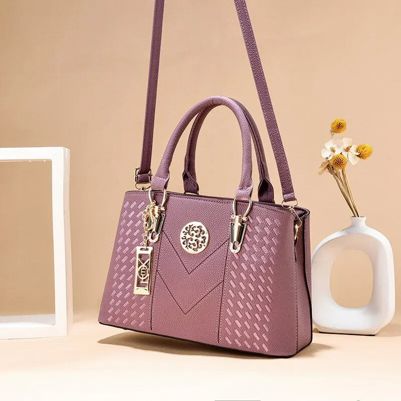 Stylish PU Leather Small Shoulder Crossbody Bag Women's Classic Handbag Daily Commute Bag Ladies Handbag Casual Messenger Bag