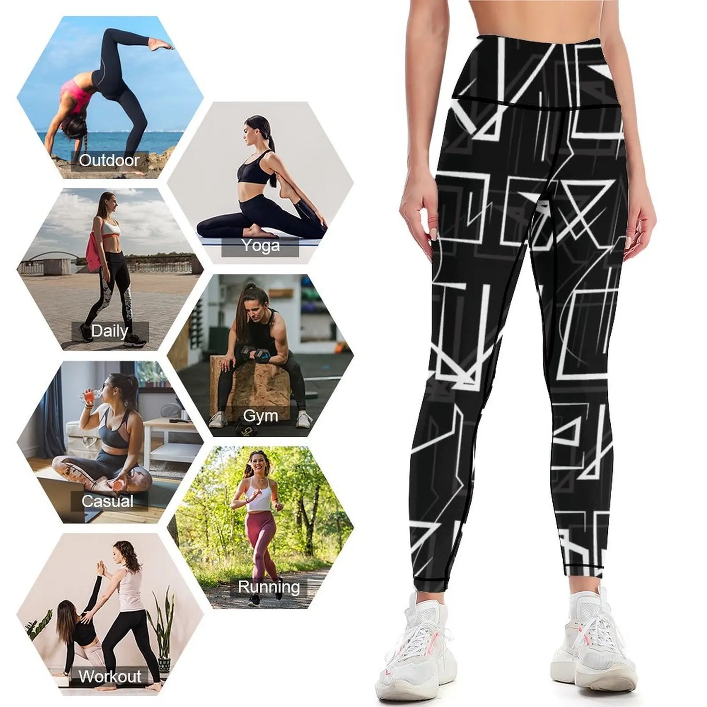 Cholo Hieroglyphics Leggings joggers for Training pants Sports female gym's sportswear Womens Leggings