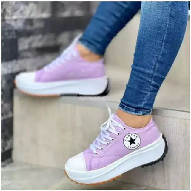 zapatos Canvas Comfort Sneakers