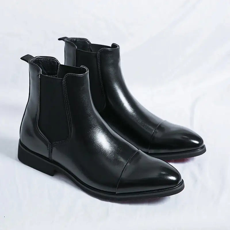 zapatilla Red Bottom Chelsea Boots For Men