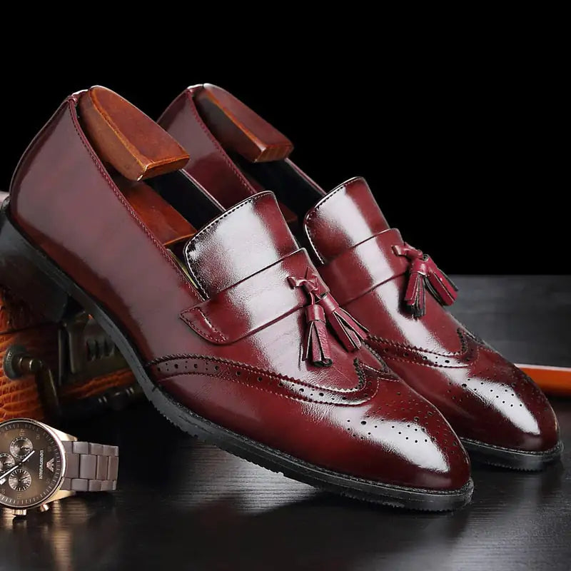 zapatilla Classic Leather Tassel Loafers