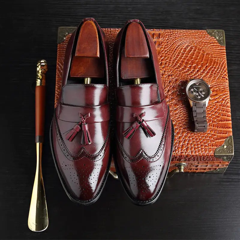 zapatilla Classic Leather Tassel Loafers