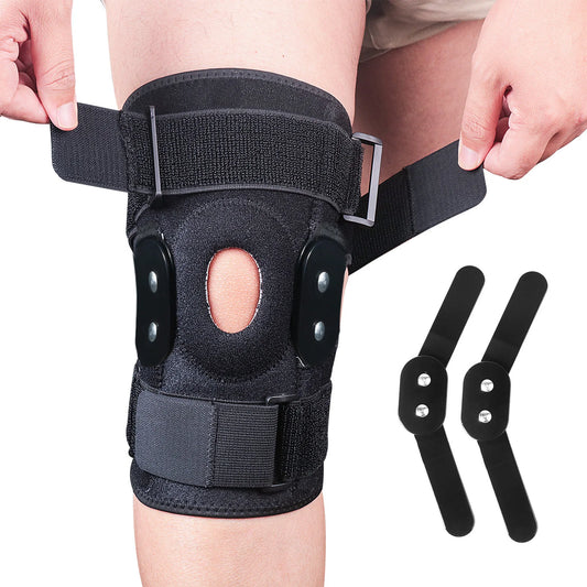 protector de rodilla Adjustable Hinged Knee Brace For Meniscus Tear