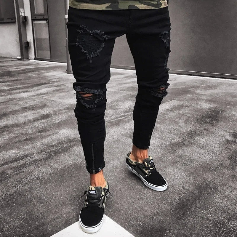 Black Stretch Skinny Fit Jeans