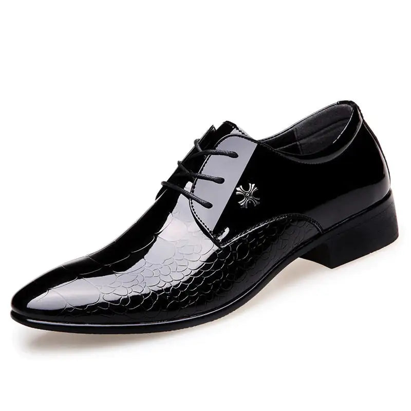 zapatilla The Bariese New Italian Style Leather Shoes For Men